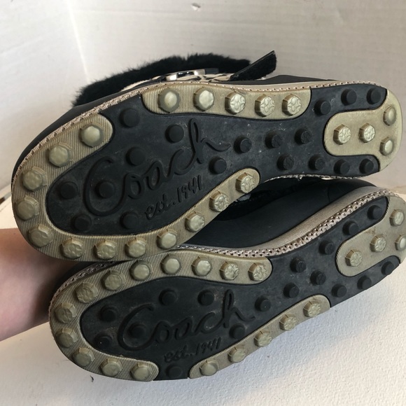 Coach Mariette fur CC signature snow boots - Picture 7 of 8